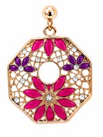Orecchini Vidali Gioielli Donna in Argento Cristallo ORAR-151-34 - ORAR-151-34